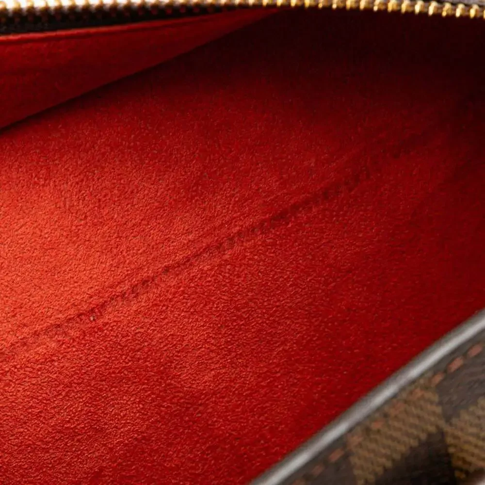 LOUIS VUITTON Authentic Brown Damier Leather Tote Bag